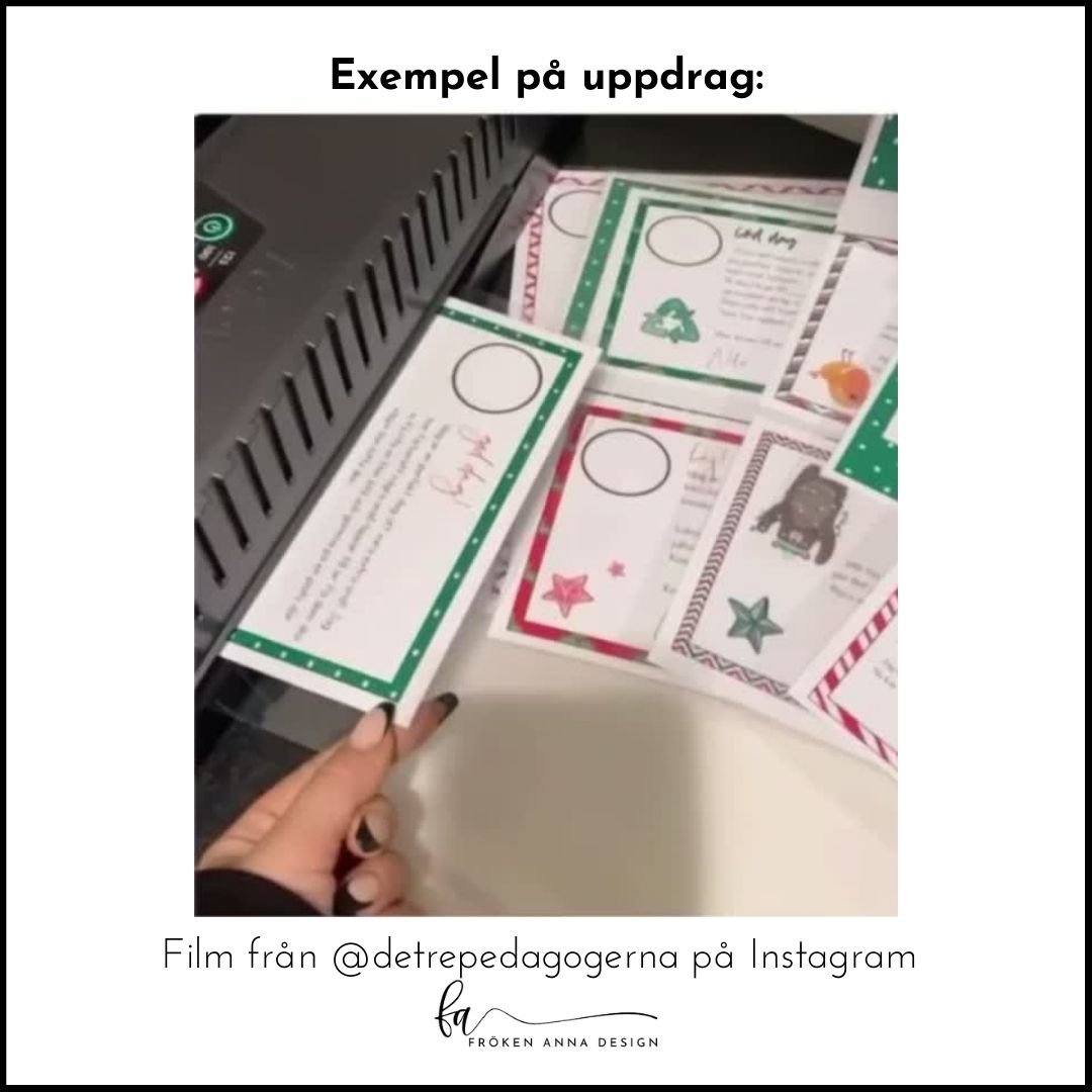 Julkalender Skola | Nissebrev | Tillsammanskalendern ?