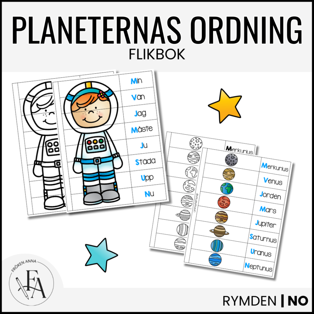 Planeternas ordning | Flikbok om solsystemet
