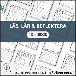 Barnkonventionen – Arbetshäfte: Läs, Lär & Reflektera