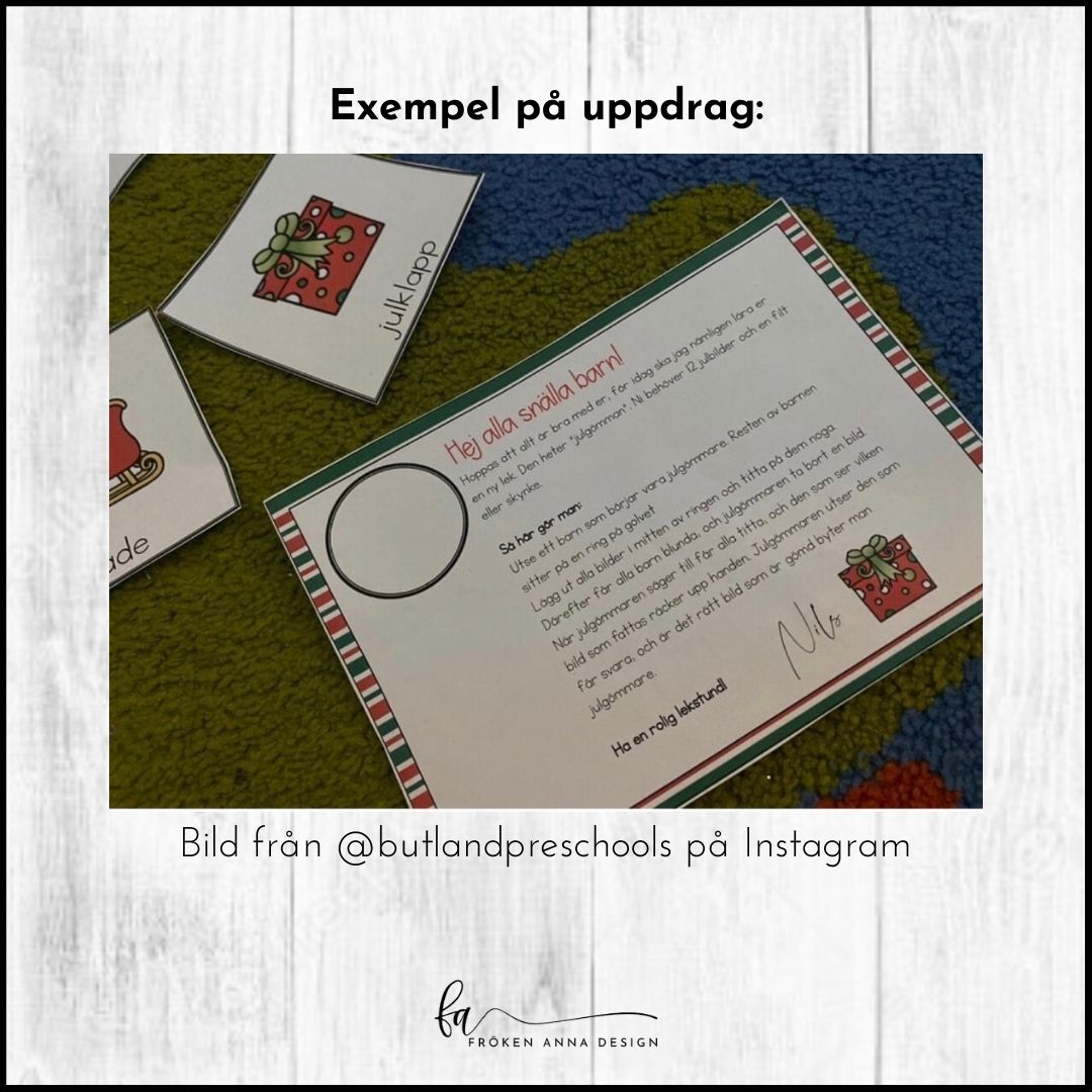 Julkalender Skola | Nissebrev | Tillsammanskalendern ?