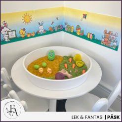 Påskbakgrund till påskvärld