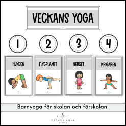 Barnyoga för skolan / förskolan