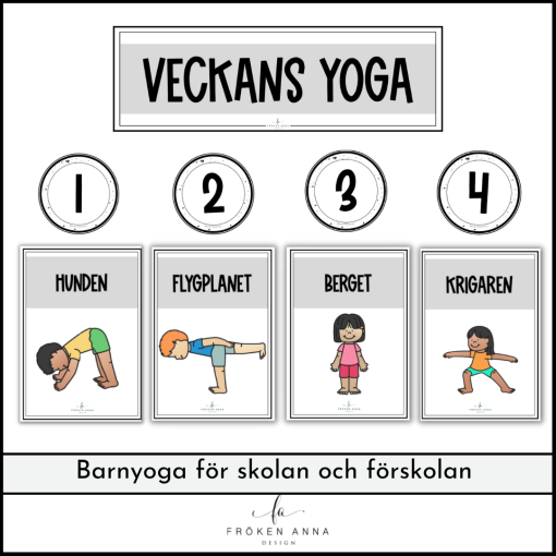 Barnyoga för skolan / förskolan