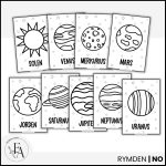 Målarbilder – Solsystemet - bild 2