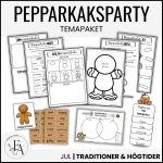 PAKET: Pepparkaksparty! Ett gott och kreativt julmaterial - bild 1