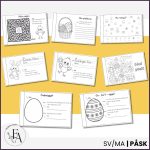 Min lilla påskbok | Läs, skriv & färglägg - bild 2