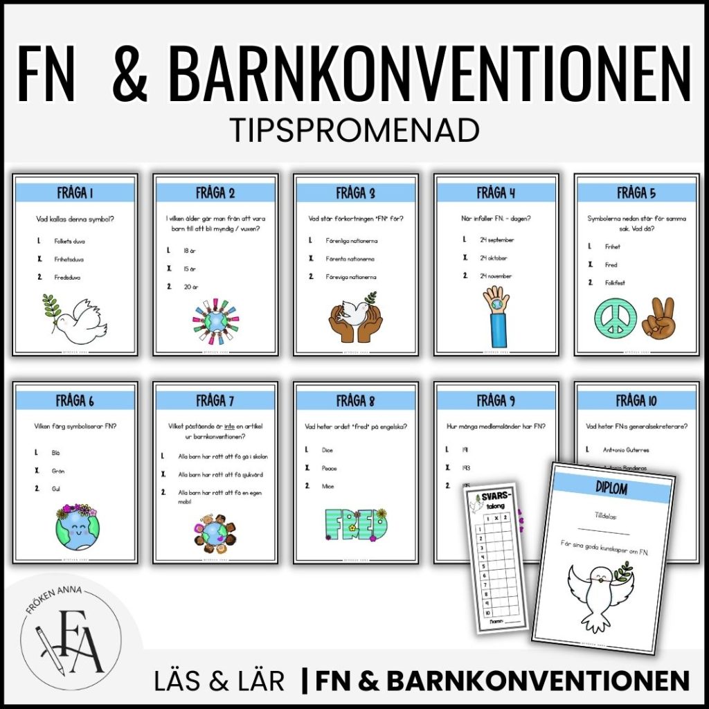 Tipspromenad FN & Barnkonventionen