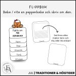PAKET: Pepparkaksparty! Ett gott och kreativt julmaterial - bild 5