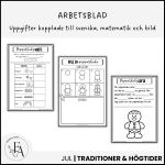 PAKET: Pepparkaksparty! Ett gott och kreativt julmaterial - bild 6