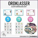 Ordklasser | Sorteringskort & posters - bild 1