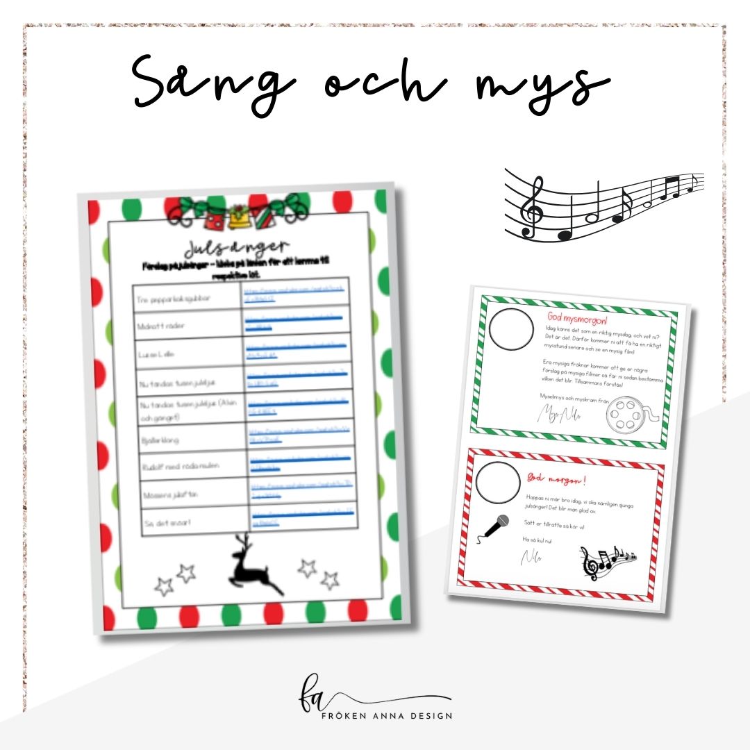 Julkalender Skola | Nissebrev | Tillsammanskalendern ?