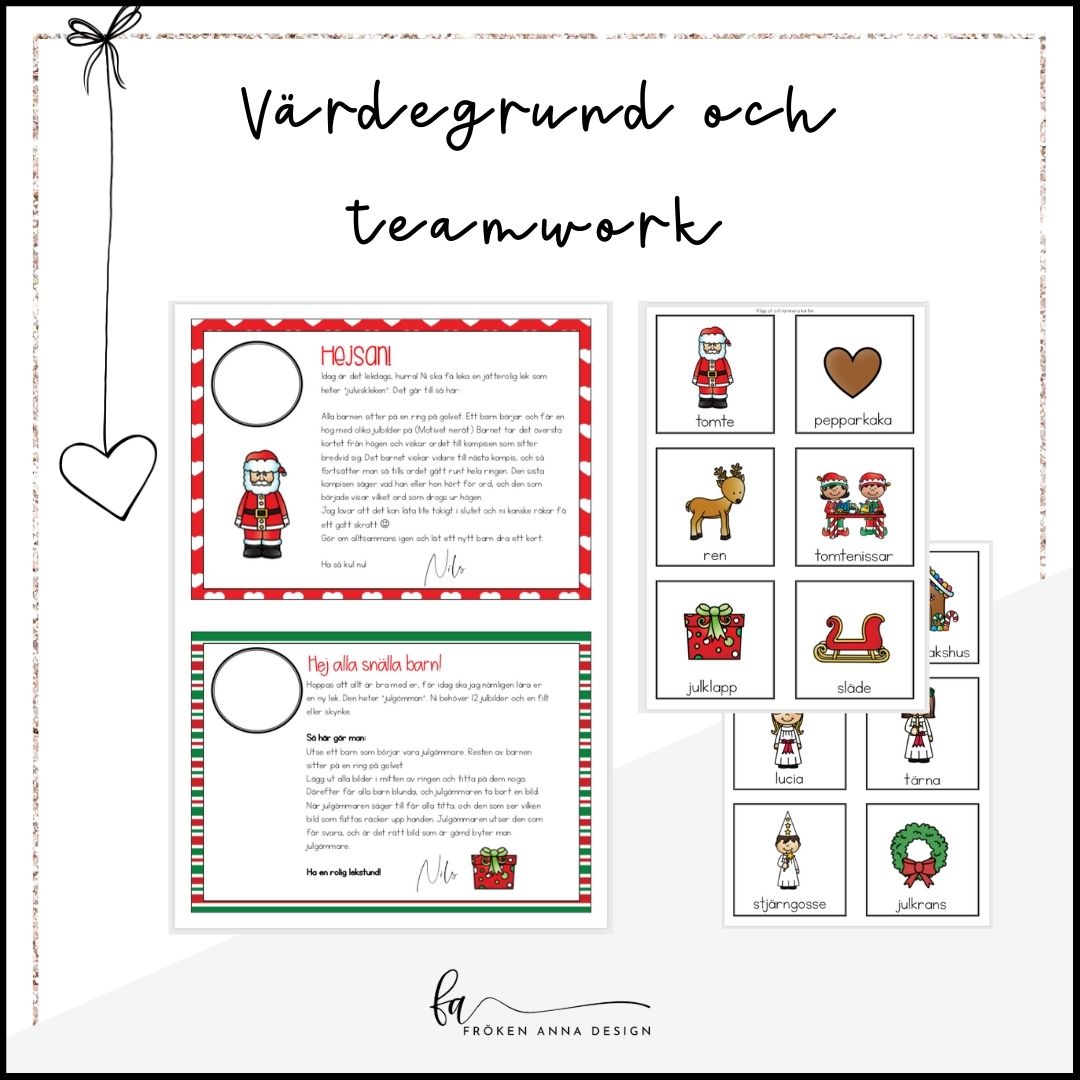 Julkalender Skola | Nissebrev | Tillsammanskalendern ?