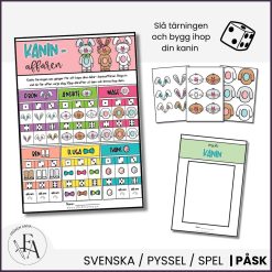 Kaninaffären (pyssel, läs- och skriv)