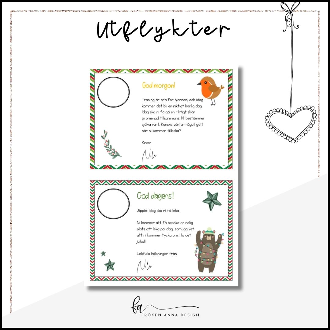 Julkalender Skola | Nissebrev | Tillsammanskalendern ?