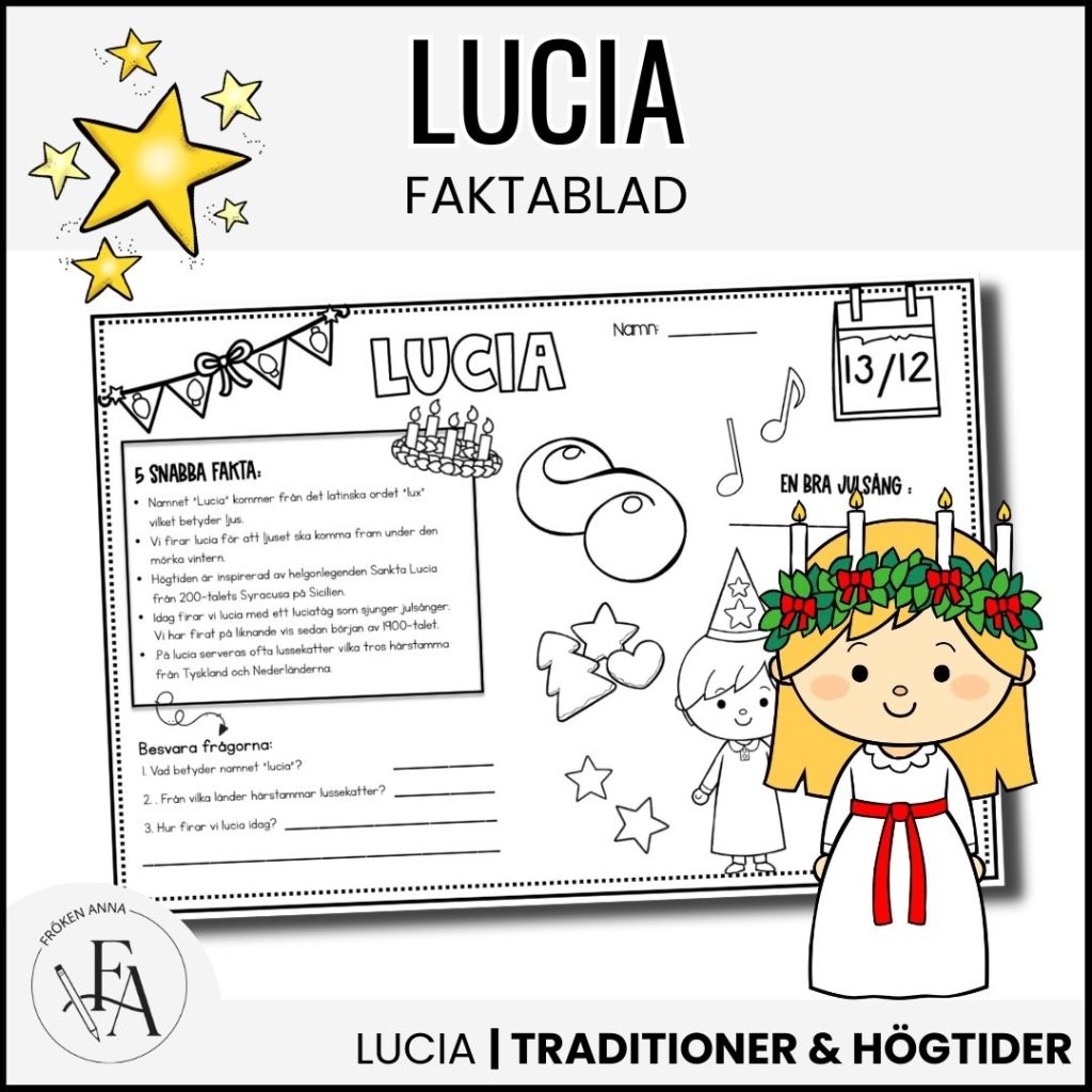 Faktablad: Lucia
