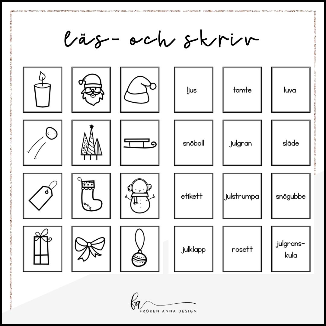 Julkalender Skola | Nissebrev | Tillsammanskalendern ?