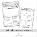 Mall för månadsbrev - bild 1