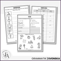 Ordklasser | Min bok om verb