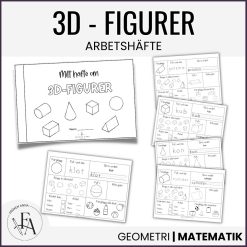 Materialpaket: geometriska figurer 3d