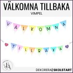 Välkomna tillbaka – vimpel - bild 1