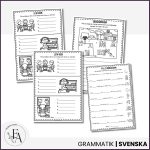 PAKET: Ordklasserna (Arbetshäften + sorteringskort) - bild 5