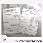 Startuppgift:Dagens/Veckans tal 0-9 - bild 3