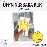 Öppningsbara Påskkort - bild 1