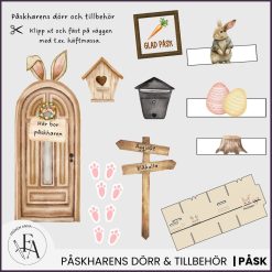 Påskharen flyttar in – komplett påsk-kit