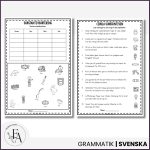 PAKET: Ordklasserna (Arbetshäften + sorteringskort) - bild 13