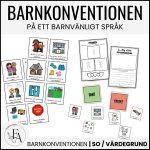 Barnkonventionen – lättlästa artiklar + arbetsmaterial - bild 1