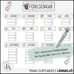 Födelsedagsdisplay (redigerbar) - bild 2