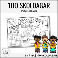 Pysselblad: 100 skoldagar