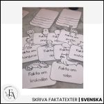 Faktaflippbok | Djur på Zoo (Skriva faktatexter) - bild 2