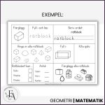 Materialpaket: geometriska figurer 3d - bild 3