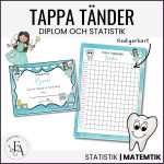 Våra tappade tänder | Diplom & Statistik - bild 1