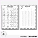 PAKET: Ordklasserna (Arbetshäften + sorteringskort) - bild 14