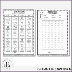 Ordklasser | Min bok om substantiv