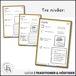 Infoblad Lucia | 3 nivåer