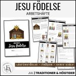 Jesu födelse – Arbetshäfte med läsförståelse - bild 1