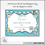 Våra tappade tänder | Diplom & Statistik - bild 4