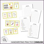 Easter words (Ordkunskap, välskrivning, memory) - bild 2