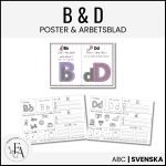 B eller D? | Poster och arbetsblad - bild 1