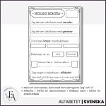 Startuppgift: Dagens / Veckans bokstav | Alfabetet - bild 2