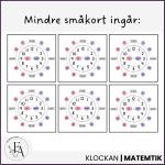 Hjälpkort klockan (engelska) - bild 2