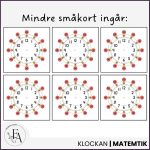 Hjälpkort klockan (digital) - bild 2