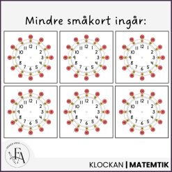 Hjälpkort klockan (digital)