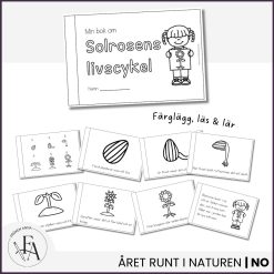 Min bok om solrosens livscykel