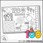 Pysselblad: 100 skoldagar - bild 2