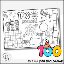 Pysselblad: 100 skoldagar