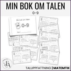 Min bok om siffrorna 0-9